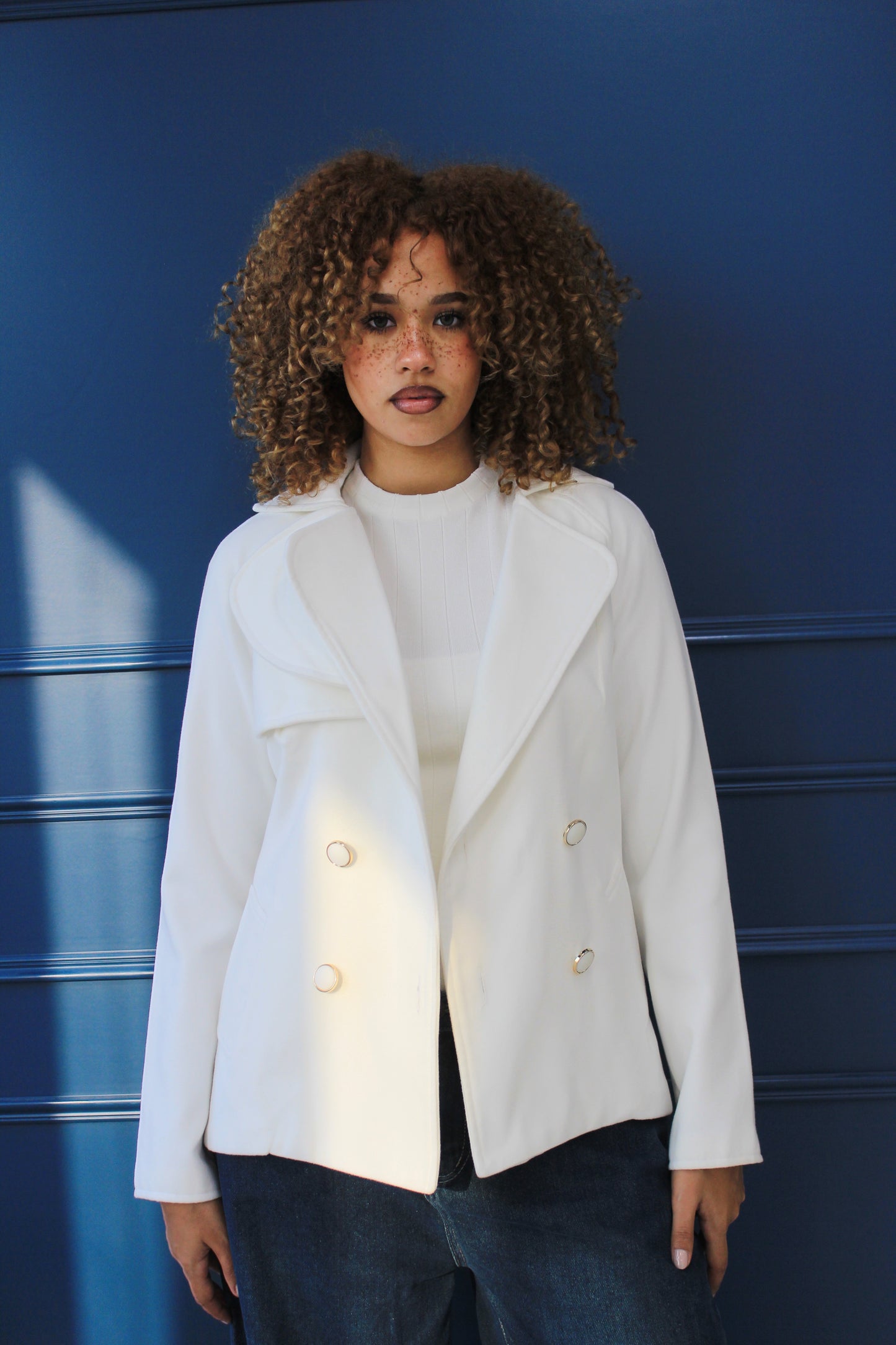 White Wool Jacket